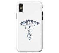 Destruir Gravedad Calistenia Fitness Carcasa para iPhone X/XS