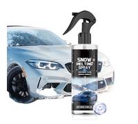 Desverglacedor para parabrisas de coche, 100 ml de larga duración y acción rápida, spray para despejar de invierno para automóvil, para vehículos camiones SUV refrigerador doméstico, cristal espejo