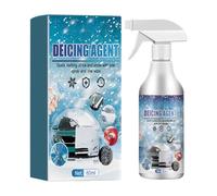 Desverglazador Parabrisas | Agente De Derretimiento De Hielo 60 ml Para Vehículos | Defroster Automotriz Para Ventanas - Para Camiones Autocaravanas SUV Sedanas Viajeros En Frío Viajes Diarios Road