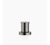 Desviador bidireccional Dornbracht para instalación en el borde de la bañera o en el borde del azulejo, desviador automático para bañera/ducha, 29140979-99, Color: Platino oscuro mate