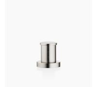 Desviador bidireccional Dornbracht para instalación en el borde de la bañera o en el borde del azulejo, desviador automático para bañera/ducha, 29140979-06, Color: Mate platino