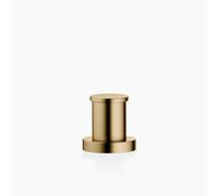 Desviador bidireccional Dornbracht para instalación en el borde de la bañera o en el borde del azulejo, desviador automático para bañera/ducha, 29140979-39, Color: Latón oscuro cepillado