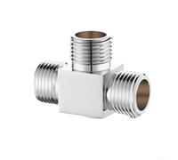 Desviador de agua de tres vías Conector uno en dos hacia fuera para accesorios de tubería de cuatro vías Adaptador general de fontanería (A-1)