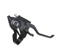 Desviador de bicicleta 3 x 7, interruptor de 21 velocidades, palanca de cambios de freno con cable de conmutación, mango de disco para bicicleta trekking (3 velocidades)
