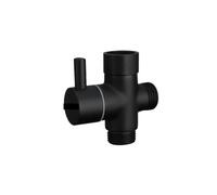 Desviador de grifo de ducha multifunción de 3 vías G1/2 con interruptor de válvula de cierre y adaptador en T