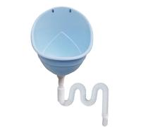 Desviador de urinario para montaje en pared como inodoro exterior, práctico urinario de camping para jardín, patio trasero y viajes, de desviación de que ahorra agua, robusto e higiénico