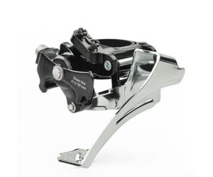 Desviador delantero de bicicleta, diseño de abrazadera de aleación de aluminio, plato 42/44T para velocidades de 7/8/9/10, cambio preciso para bicicletas de carretera de montaña (M500)