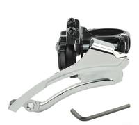 Desviador delantero de bicicleta, diseño de abrazadera para cadena 42/44T, compatible con 7/8/9/10 velocidades, mecanismo de cambio superior o inferior para bicicletas de montaña y carretera (M300)