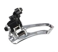 Desviador delantero para bicicleta de carretera, montaje directo, 2x7-11 velocidades, tipo desplegable, aleación de aluminio, ángulo de 61-66 grados para plato máximo 56T y casete 34T, acabado