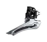 Desviador delantero Shimano 11v. 105 R7000 negro doble braze-on.