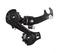 Desviador trasero de bicicleta de montaña de aleación de aluminio para bicicletas de 7/9/21/27 velocidades, cambio suave con protección de cadena estable, funcionamiento silencioso para senderos