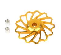 Desviador trasero de polea para bicicleta de carretera 1113T con rodamientos de bolas para un funcionamiento suave (11T plateado)