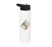 Desviador y manetas de cambio de bicicleta en colores pastel Stainless Steel Insulated Water Bottle