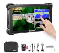 Desview R7III Monitor de Campo de cámara 7 Pulgadas, 2800 nits Pantalla táctil Full HD 4K HDMI con 3D-Lut DCI-P3 Forma de Onda Histograma Peaking Focus para videocámara DSLR