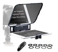 Desview Teleprompter T3 con mando a distancia para smartphone, tableta, cámara DSLR, lente gran angular para hasta 11 pulgadas, aplicación compatible con iOS/Android para entrevistas VLOG grabación de