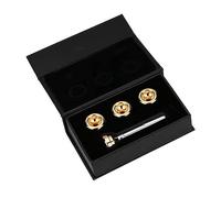 Deswtrer Juego de cabezales de número de boca pequeña chapados en profesional, 3C, 5C, 7C, 1-1/2C, kit de boca pequeña