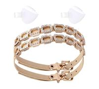 Detachable Shoe Belt - Sparklee Ankle Strap, Rhinestone Elastic Shoe Accessory | Lady Adults Girls Dressmaker Gift, Footwear Decoration Tool, Easy Wear Elasticated Band, Durablee Fashion Item, Stylish