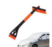 Detachable Snow Brush Shovel - Extendable Ergonomic Grip Tool , Suv Truck Auto Ice Scraper , Vehicle Window Glass Frost Remover | Winter Parking Spot Clearing, Commercial Fleet Windshield Maintenance