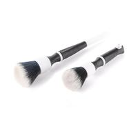 Detail Factory - Juego de cepillos de detalles ultra suaves TriGrip - Limpieza sin arañazos para exteriores, paneles interiores, emblemas, insignias, indicadores, pantalla de infoentretenimiento -