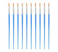 Detail Paint Brush Set - Nylon Artist Brushes, Fine Tip Precision Brushes, Multi Purpose Painting Tools | Reliable Art Supplies For Watercolor Acrylic Gouache Ink Body Painting Creative Projects