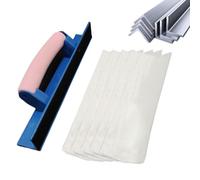 Detail Sander Kit, Art Work Sanding Tool, Adorable Handheld Precision Sanding Tools with 50 Sheets, Wall Furniture Craft Sandpaper Set for Home Arts Projects Beginners, Multicolor