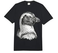Detailed Penguin Sketch Wildlife Art Comfort Colors Adult Heavyweight T-Shirt