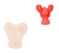 Detailed Shrimp Shrimp Silicone Cast For Fondant Chocolate Making Thin Baking Addition Release Elastomer Cake Molds