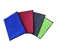 Detailers United Almohadillas para limpieza profunda de interiores, 135 x 180 mm, 4 unidades, almohadillas para limpieza profunda de interiores, asientos y tapicería, perfectas para servicios