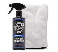 detailmate Detailmasters - Juego de limpiador interior (500 ml, microfibra, guantes de precisión, 1000 g/m²)
