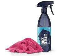 detailmate Gyeon Quick Detailer - Set de detalles rápidos Gyeon Q²M, 1 L, incluye paño de microfibra supersuave 550 g/m²