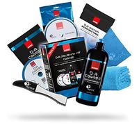 Detailmate Kit de abrasivo D-A Coarse: 1 litro + esponja dura + almohadilla de lana + paño de pulido azul + herramienta de almohadilla de garra