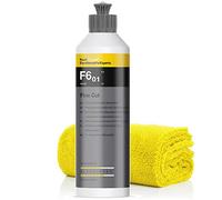detailmate Koch Chemie - Juego de abrillantador Koch Chemie Fine Cut F6.01, pulido fino, 250 ml, paño de microfibra 550 g/m², 40 x 40 cm