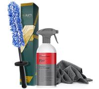 detailmate Koch Chemie Reactive Rust Remover 500 ml + Aurum UltraFlat Microfibra Cepillo de Llantas Paño de Microfibra 320 GSM