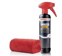 detailmate Menzerna Menzerna Endless Shine - Juego de detalle: Menzerna Endless Shine de 500 ml + paño de microfibra de 40 x 40 cm, 550 g/m²