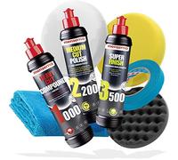 detailmate Menzerna SPTA0020 - Juego de pulido para pulidora excéntrica SPTA de 125 mm, 750 W, DA502, DAPSET-EU, batería de 20 V CODDAP LD502, lijadora giratoria de 1200 W