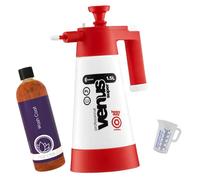 detailmate Set de sellado Nanolex WashCoat 750 ml + pulverizador profesional Venus Super de Kwazar 1,5 L ácido adecuado + vaso medidor de 50 ml