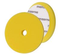 detailmate Set - Menzerna Premium Medium Cut Foam Pad - 150 mm - Amarillo + 2X Guantes Protectores de nitrilo