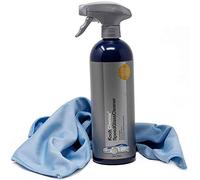 detailmate Vidrio Set de Lavado: de la Química Speed Glass Cleaner Cristal Limpiador 750 ML + Cristal Gamuza de Microfibra 40 cm x 48 cm