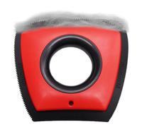 Detallador de pelo para animales - Herramienta rascador de silicona estándar de 15 x 11 cm | Cepillo de pelo con mango ergonómico, muebles de tela, alfombras, sofás, limpieza automática del hogar