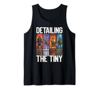 Detallando la Pintura en Miniatura de los pequeños Guerreros Camiseta sin Mangas