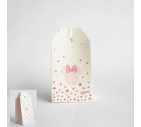 Detalle Caja Sobres Confeti Minnie Disney Rosa Set 20 Piezas Art 68071