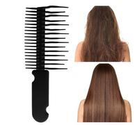 Detalle de un peine - diente ancho, cepillo de | peine rizado multifuncional para cabello húmedo, , grueso, delgado y natural, herramienta anticolapso para mujeres, hombres,