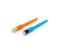 Detalle Factory - Kit de combinacin de pincel detallado de grieta de grietas - One Boar's Hair Brush + One Ultra -Soft Syntetic Cephin Action de