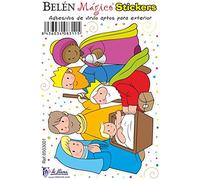 Detalles Infantiles - Adhesivo de vinilo pequeño navidad belén