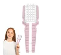 Detangler Brush, Foldable Detangling Brush, Vented Detangler Brush, Adults Hair Detangler, Straight Hair Brush, Curly Hair Detangler, Foldable Hair Brush, Wet and Dry Brush, Detangling Brush for Men