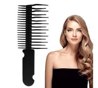 Detangling Comb, Multifunctional Hair Detangler Brush, 8.66x3.35in Wide Tooth Comb Natural, Curly, Wet, Dry, Thick, Thin Hair, Smooth Styling Tool for Tangles, Easy to Use