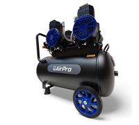 DeTec Compresor De Pistón Silencioso 40L 72dB Libre De Aceite 230V