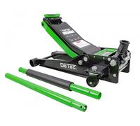 Detec. Gato Hidráulico 3t 50cm Auto Gato Verde Extra Plano 3 Toneladas