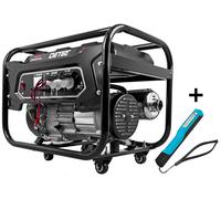 DeTec. Generador Electrógeno de Emergencia 7 Ps Gasolina 3,3kW 230V + Cob Pen