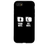 Detección de Metales a tu Esposa mi Esposa Marido Divertido Pesca Sucia Carcasa para iPhone SE (2020) / 7/8